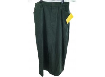 Denim & Co. Long Skirt Size 14