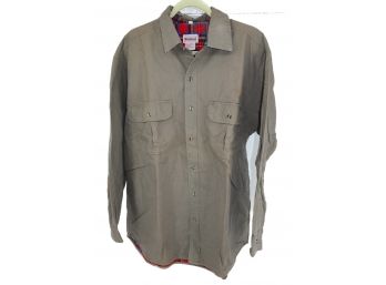 WearGuard Men's Shirts Canvas Flannel Size XL