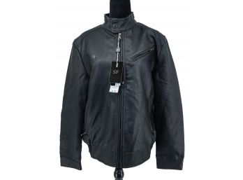 SF Superlative Fashion Italian Leather Jacket