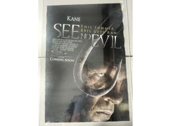 See No Evil Movie Poster