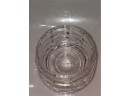 Crystal Beehive Honey Jar 3' X 4.5' Studio Crystal By Studio Silversmiths
