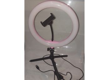 TIK Tok 10 Inches LED Ring Fill Light Dimmable Mini Ring Light For YouTube Videos, TikTok Videos Selfie Makeup