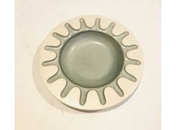 RARE Mid Century Hyalyn Ceramic Starburst Dish