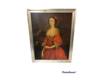 Miss Hamilton Framed Print By Joseph Highmore  31'x25'