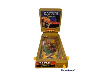 SAFARI ELECTRONIC PINBALL TABLETOP GAME  TESTED WORKS