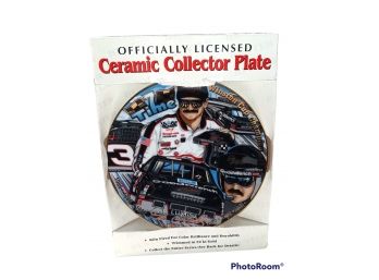 DALE EARNHARDT COLLECTIBLE PLATE MADE BY HUNTER
