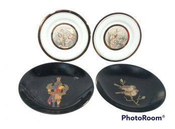 LOT OF 4 COLLECTIBLE PLATES