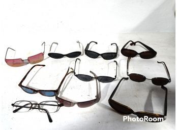 VINTAGE SUN GLASSES, & A PAIR OF READING GLASSES