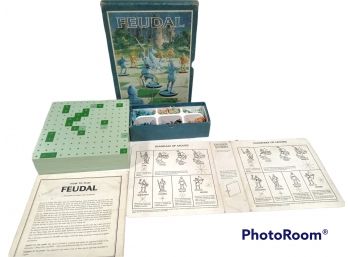 Vintage 1967 FEUDAL By Avalon Hill Board Game