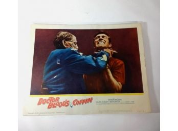 DOCTOR BLOOD'S COFFIN LOBBY CARD