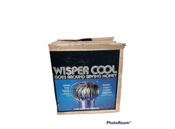 WISPER COOL  COOLING VENTILATOR FOR YOUR ROOF