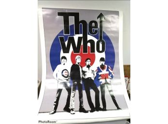 The Who Poster By Import Images New York MR762 Size 53'X 40.25' HUGE!