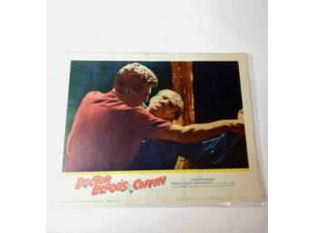 DOCTOR BLOOD'S COFFIN LOBBY CARD