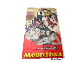 MOOFLEET (1955) 2 SHEET MOVIE POSTER 63'X41'