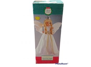 27' ANIMATED VICTORIAN ANGEL FIGURE NEW IN BOX
