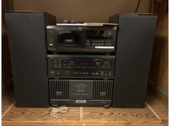 Denon Receiver, Sony CD Player, Kirsch Speakers OF