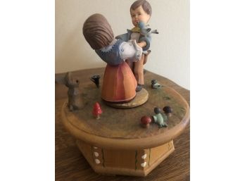 Thorens Swiss Dancing Movement Music Box - Plays 'Shall We Dance' From Cinderella Br3