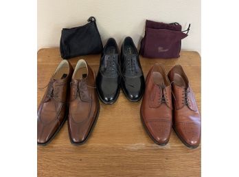 Men's Leather Dress Shoes- Sz. 12, 12, 11 BSW
