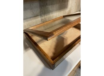 Oak Table Top Display Case Bdr
