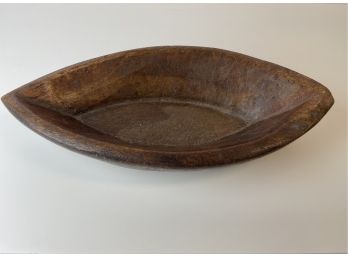 Antique Hand Carved Bowl Bdr