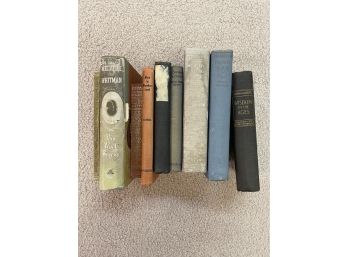 9 Hardback Early 20th Century Books Ptw