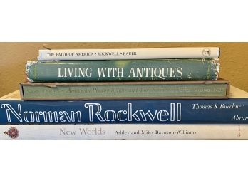 Art And Antique Books- Lot Of 4