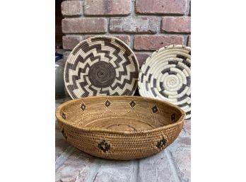 3 Handmade Baskets