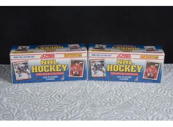 2 Boxes SCORE NHL Player Cards