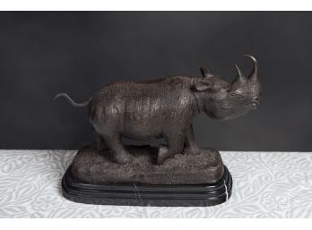 Julie Moigntez Bronze Rhinoceros