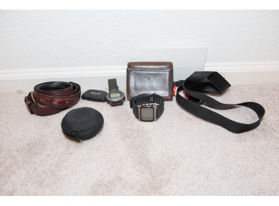 Lot Of Mens Watches And Belts
