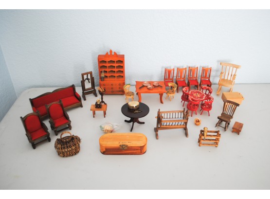 Lot Of Doll Furniture