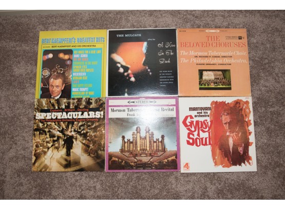 Lot Of 6 LPs Orchestras And Choirs