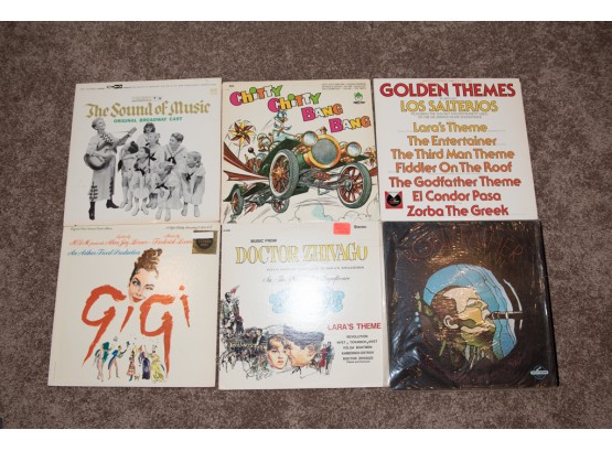 Lot Of 6 LPs Musicals And Movie Soundtracks