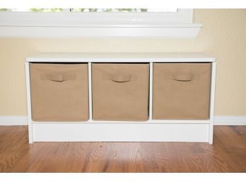 Particle Board Storage Cubby