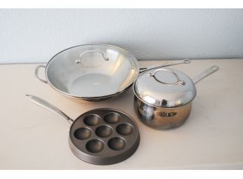 Cuisinart Stir Fry Pan, Belgique Pot And Pancake Pan