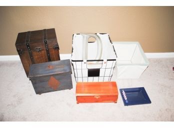 Lot Of Home Storage Items And Letter 'D'