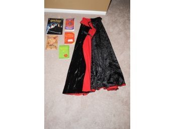 Harry Potter Cape And Books