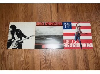 Bruce Springsteen Lot Of 3 LPs