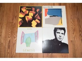 Lot Of 4 LPs Genesis And Peter Gabriel