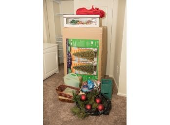 Christmas Tree And Decorative Items