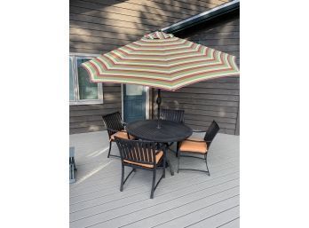 Patio Table Chairs And Umbrella