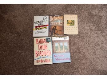 Lot Of Books Including The Two Mrs. Grenvilles By Dominick Dunne