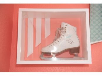 Shadow Box With Signed Ice Skate