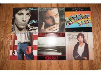 Lot Of 6 Bruce Springsteen LPs