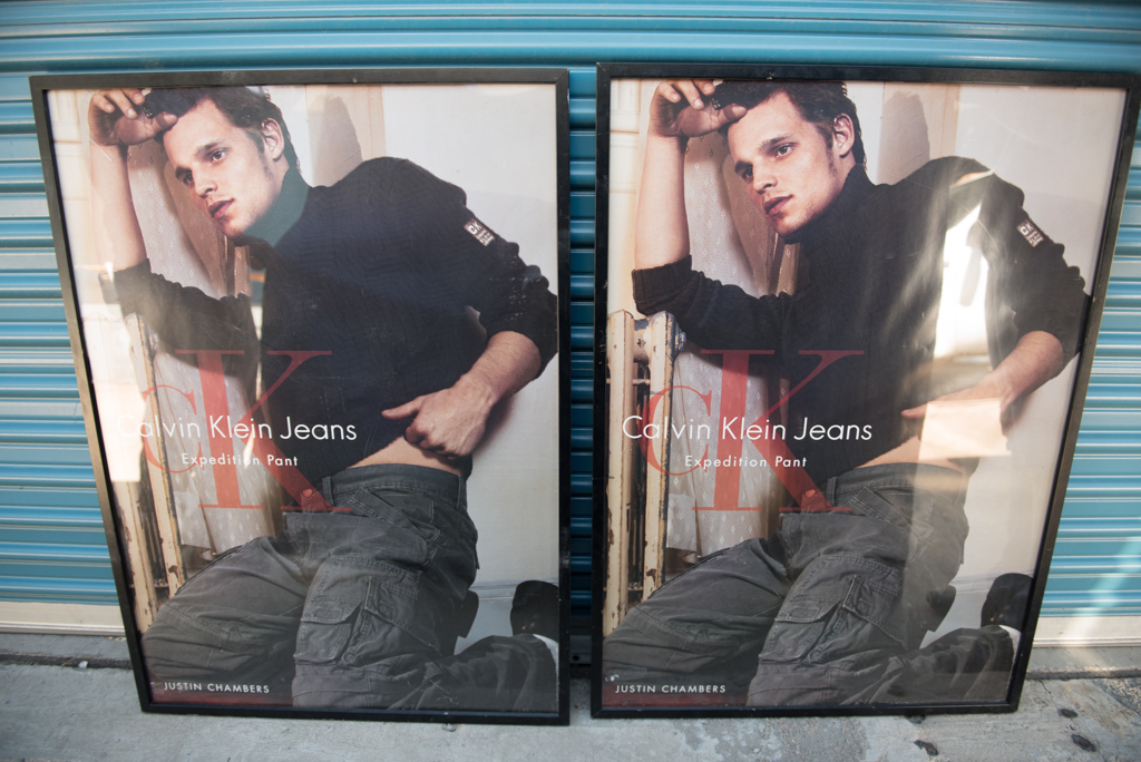 Justin Chambers Calvin Klein Jeans Framed Posters #4604 