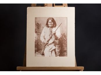 American Indian Goyaale Geronimo Print