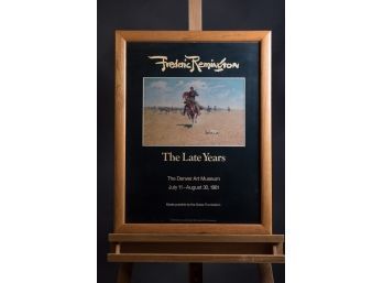 Frederic Remington 'The Late Years' Poster