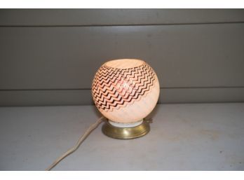 Vintage Wavy Design Ball  Light