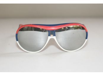 VIntage Red/White/Blue Mirrored Sunglasses