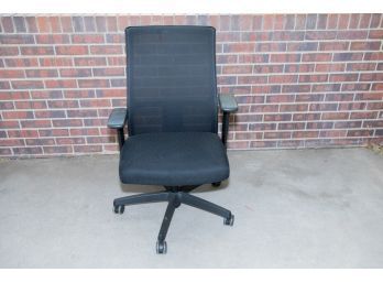 Black Rolling Office Chair #6